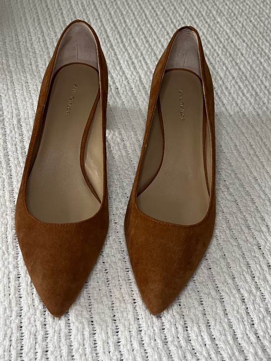 Ann Taylor Shoes - Ann Taylor Better Suede Block Heels